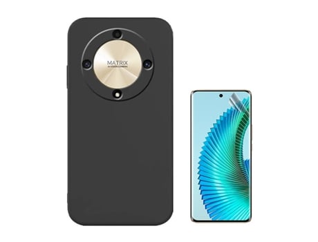 Protector de Pantalla Protectora Frente Proteção para Honor Honor Magic6 Lite GIFT4ME Negro