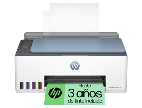 Impresora HP Smart Tank 5106 Tanque de Tinta de Alta Capacidad (Multifunción - Inyección de Tinta - Wi-Fi)
