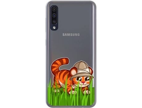 Carcasa Samsung Galaxy A50 / A50s TUMUNDOSMARTPHONE Tigre Multicolor
