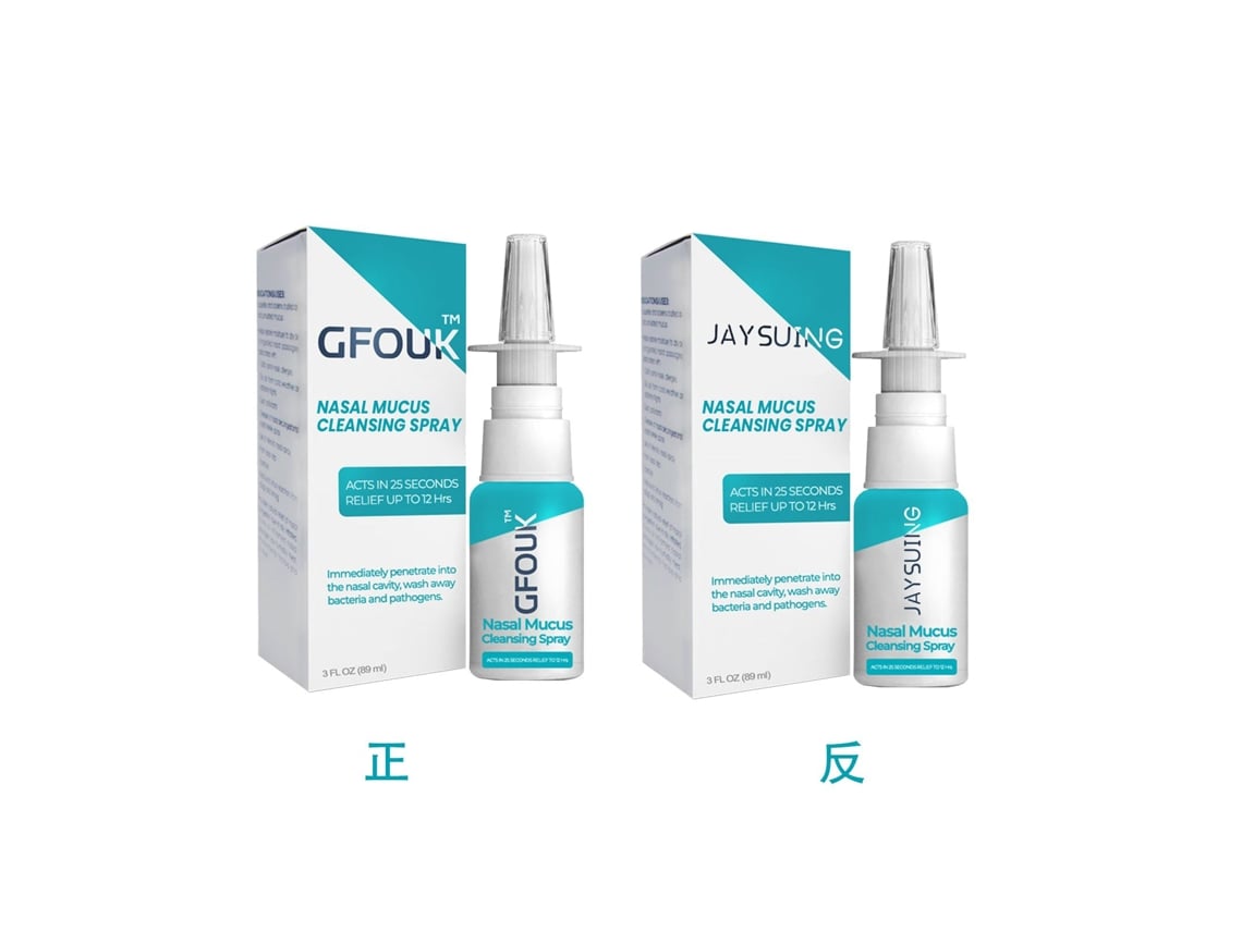 Spray limpiador de mucosidad nasal eficaz y de acción rápida