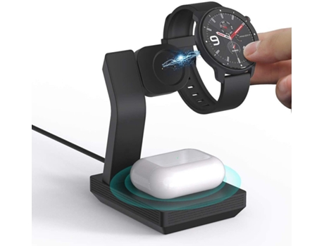 Cargador Sem Usb Removível Fil Amazfit Gtr Gts BISBISOUS Negro