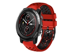 Pulsera de silicona bicolor transpirable de 22 mm para Amazfit 3