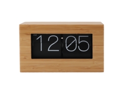 Reloj de pared de madera (movimiento de cuarzo, estilo nórdico sencillo)