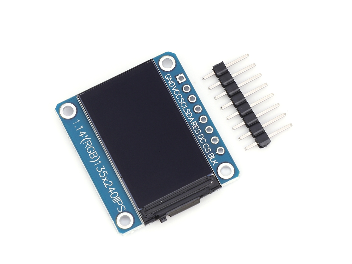 Yncm2026-módulo De Pantalla Tft Ips De Alta Calidad 1.14 Pulgadas 8pin St7789 Componentes Electrónicos