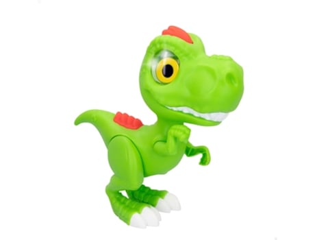 Dinosaurio juguete T-Rex c/luz, sonido y grabación Dinos Unleashed COLORBABY