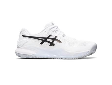 Zapatillas para Hombre ASICS Gel-Resolution 9 Clay Blanco para Tenis (Talla:46,5)