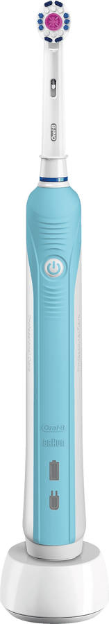 Cepillo de Dientes Eléctrico ORAL-B Pro 700 Azul y Blanco (20.000  rpm)