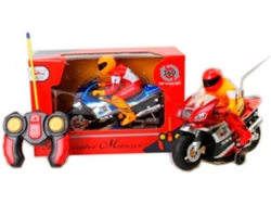 Coche IMPORTACION Rc Moto Carreras (Edad Mínima: 3 Años)