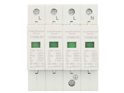 Protector de sobrecarga de bajo voltaje 4p 60ka para el hogar Arrestador de Rayos Protector Device