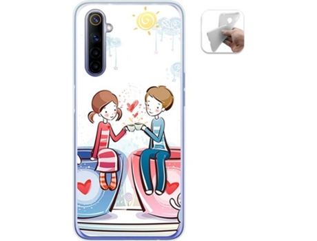Carcasa Realme 6 TUMUNDOSMARTPHONE Café Multicolor