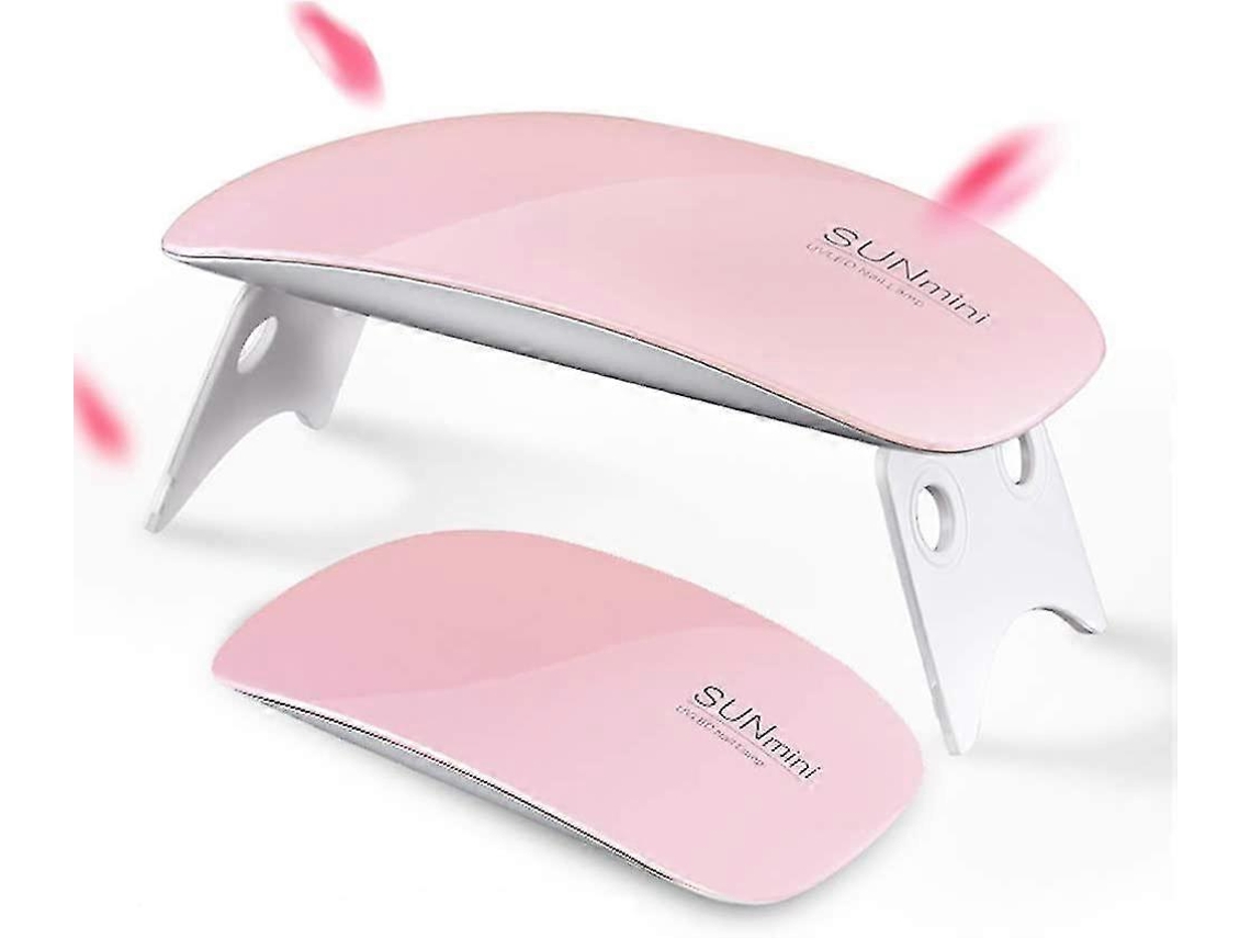 Secador de uñas con lámpara UV de 6 W, portátil, LED, para manicura, gel y esmalte Ly Ebike