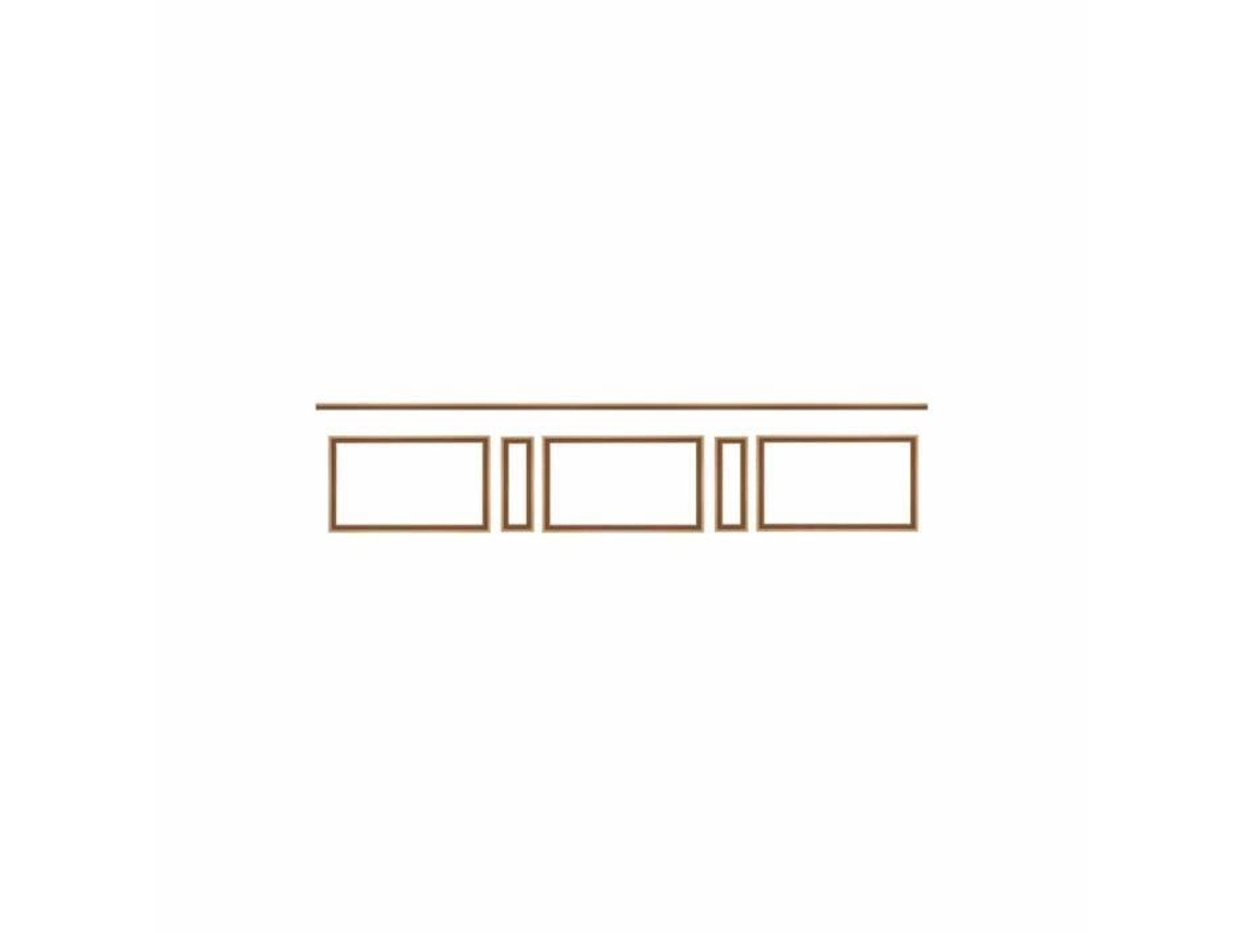 Kit de marco para sótano de 4 m Nordlinger Pro Wall Frame FSC 100 que añade encanto a la pared