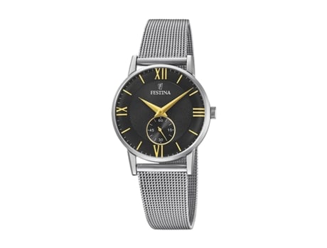 Reloj Hombre FESTINA F20572/4 Negro Plateado
