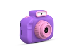 Cámara Infantil Siurn Hd 1080 (tarjeta De Memoria 32g Lector De Tarjetas) Morada