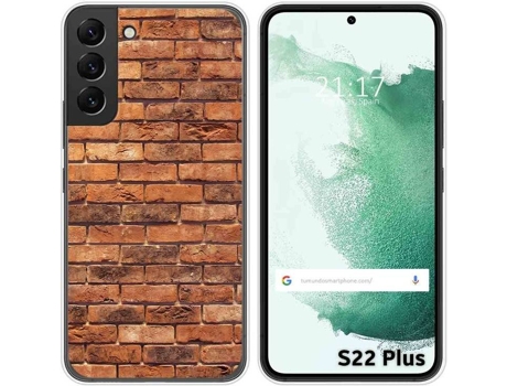 Carcasa Samsung Galaxy S22 Plus 5G TUMUNDOSMARTPHONE Dibujos Ladrillo 04 Multicolor
