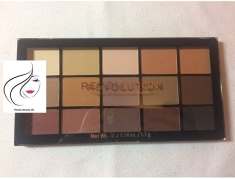 Paleta de Sombras DISCOVER MAKEUP REVOLUTION Reloaded Basic Mattes