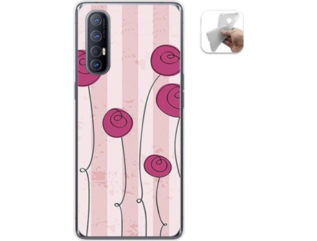 Carcasa Oppo Find X2 Neo TUMUNDOSMARTPHONE Flores Vintage Multicolor