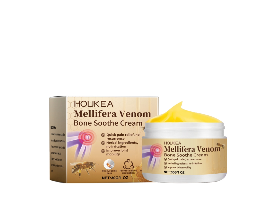 Crema de veneno de abeja para el alivio de las articulaciones