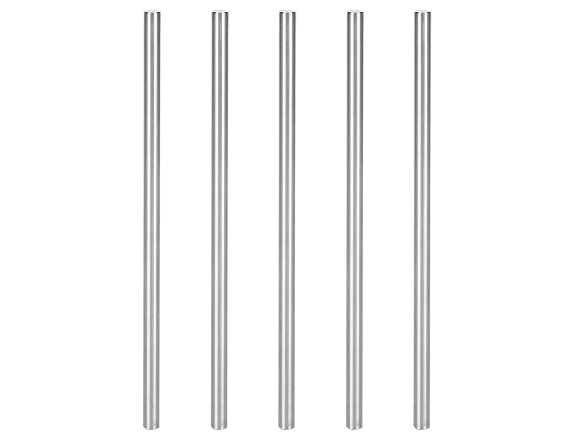 5 Ejes Redondos De Acero Inoxidable De Φ6 Mm Y 150 Mm Para Robots De Competición Tetrix Ftc Frc First