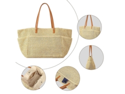Bolso de viaje Hengrongshen para mujer, informal, para vacaciones en la playa