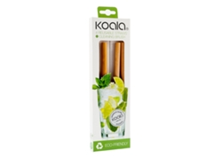 Pajitas Reutilizables KOALA Bodega Metal Acero 5 Piezas