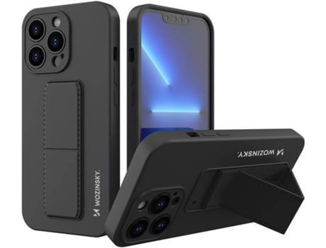 Funda Apple iPhone 13 Pro LMOBILE Kickstand (Negro)
