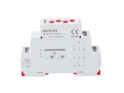 Relé De Tiempo De Impulso Electrónico Industrial De 230 V Con Indicador Y Montaje En Carril Din.