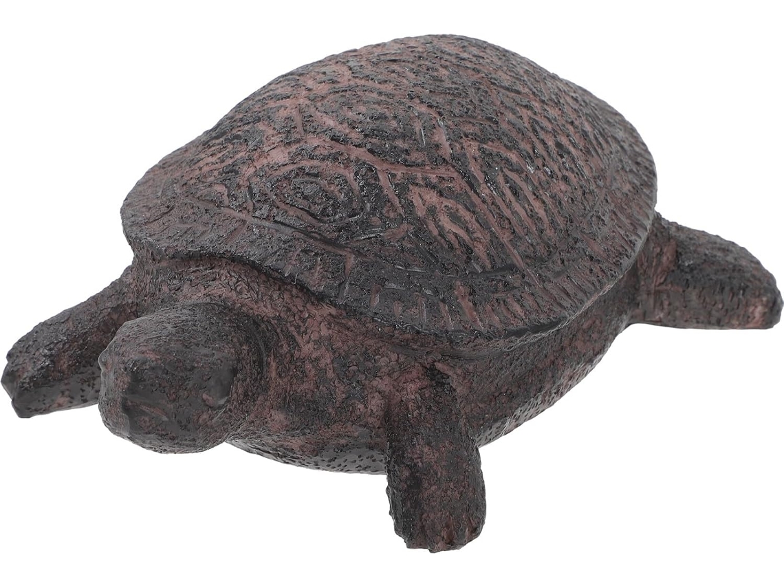 Ocultador De Llaves De Resina Con Forma De Tortuga Para Exteriores, Caja De Almacenamiento Oculta Para Llaves.
