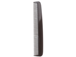 Pente de cabelo portátil estilo retrô 2026, com dentes grandes e longos, ideal para uso doméstico.