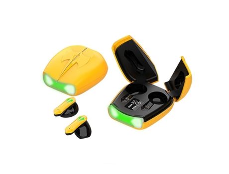 Auriculares Bluetooth True Wireless X16Pro In-Ear Low Latency X15 Tijeras para juegos Amarillo
