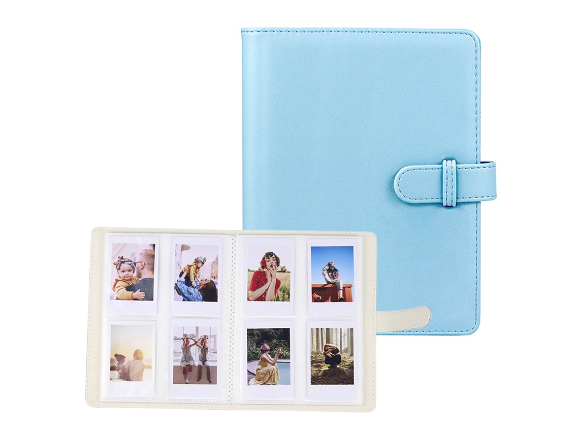 Álbum De Fotos Retro Con Cubierta De Poliuretano Para 128 Fotos Y Bolsillos Transparentes - Regalo De Cumpleaños/boda