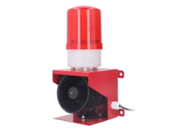 2026yncm-sirena Industrial Exterior 115db Luz Estroboscópica Alarma Impermeable 110v Plug Eu
