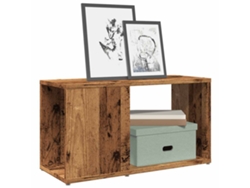 Mueble para TV | Armario para TV | Armario para TV 60x24x32cm Derivados de madera, color madera envejecida