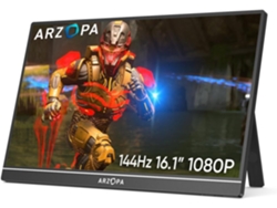 Monitor Portátil Gaming Arzopa Z1fc  144hz  16.1"  A