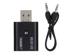 Transmisor Y Receptor Bluetooth 2 En 1, Adaptador De Audio Inalámbrico Portátil Para Tv, Coche Y Sistema Estéreo