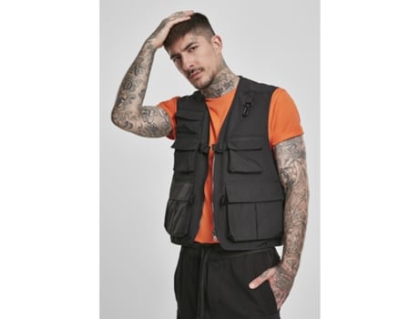 Abrigo URBAN CLASSICS Hombre (Multicolor - L)
