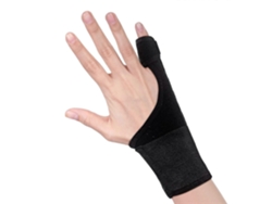 Splint Para Dedos Menores, Soporte Y Alivio Del Dolor Para Fracturas, Esguinces Y Artritis, Ajustable Y Transpirable Negro