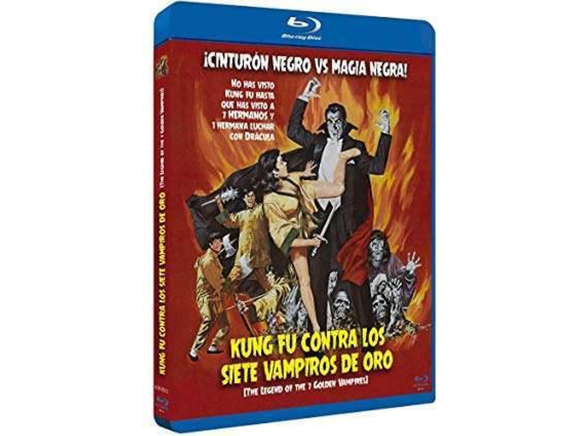 Blu-Ray Kung Fu Contra Los 7 Vampiros De Oro r 1974 The Legend Of The 7 Golden Vampires