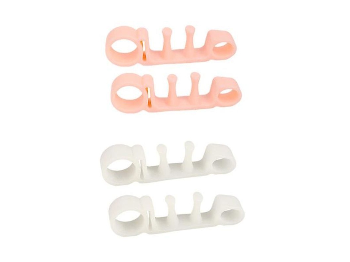 2 Pares De Correctores De Dedos Para Aliviar El Dolor Del Juanetes Y El Hallux Valgus. Enderezadores De Dedos.