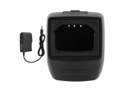 Base De Carregamento Com Adaptador De Energia Para Bateria De Rádio Portátil Desktop