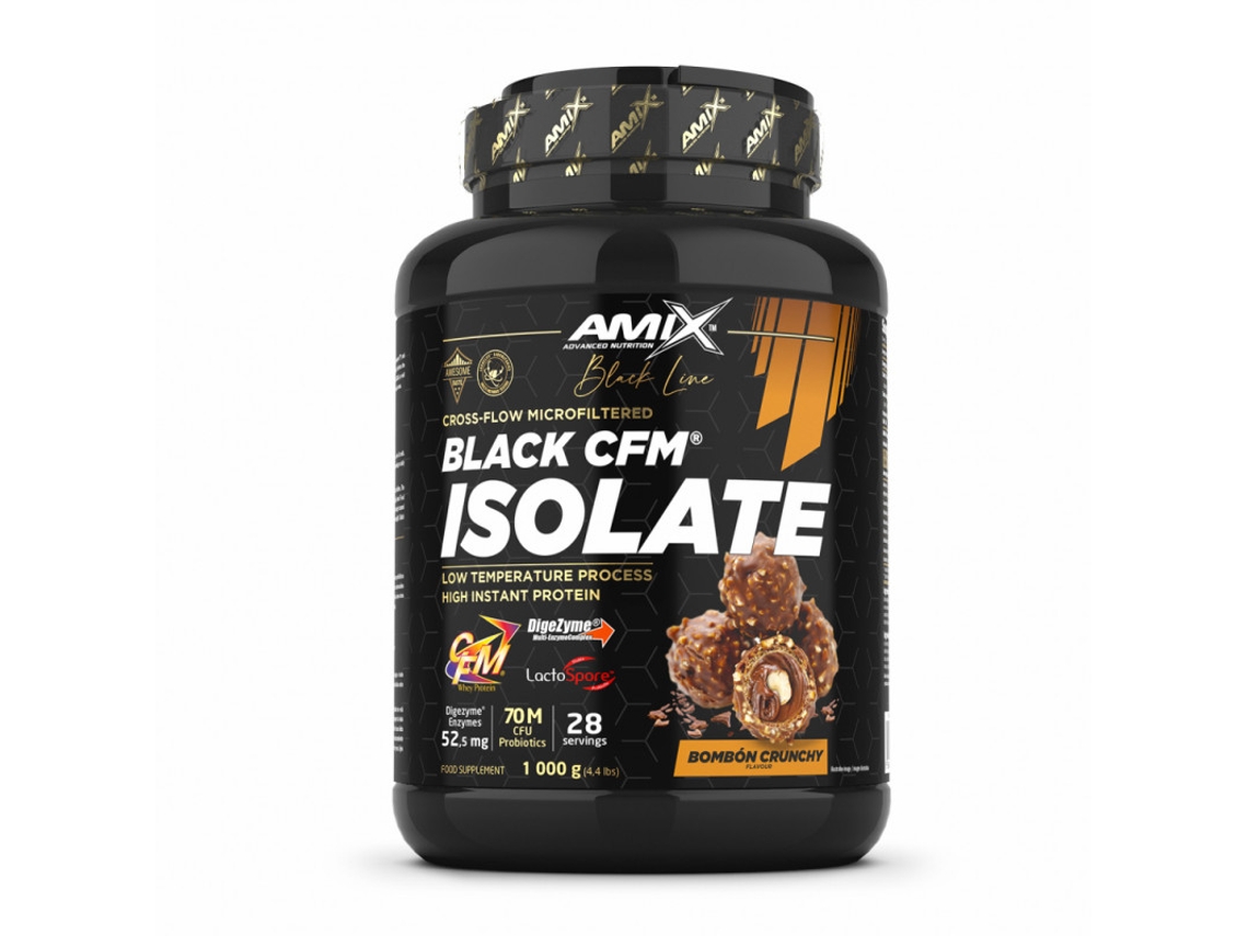 Aislado de CFM negro 1 kg Amix Nutrition