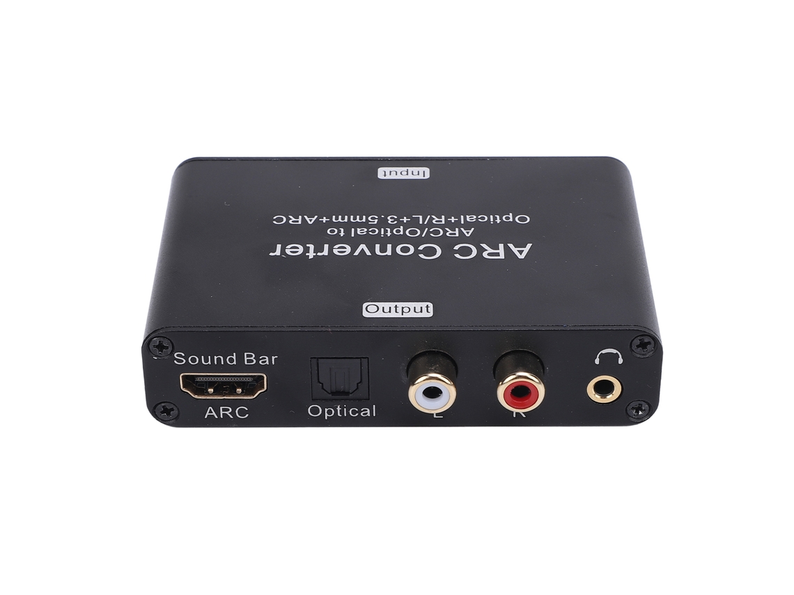 Convertidor Digital A Analógico (dac) Hdmi Arc De 192 Khz Con Conector De 3,5 Mm Para Tv.