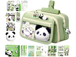 Set De Papelería Para | Útiles Escolares Para Estudiantes Con Estampado Animal