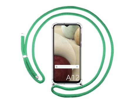 Carcasa Samsung Galaxy M12 TUMUNDOSMARTPHONE Colgante Verde