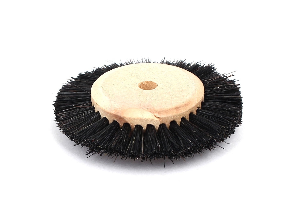 Disco negro de lijado y pulido con cerdas de madera, 65 mm de diámetro, 2 filas, CHABERLU