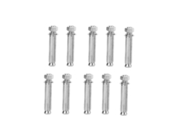 2026-10 Piezas Tornillo De Expansión Gancho Acero Inoxidable Tornillo De Pared Accesorios De Fijación