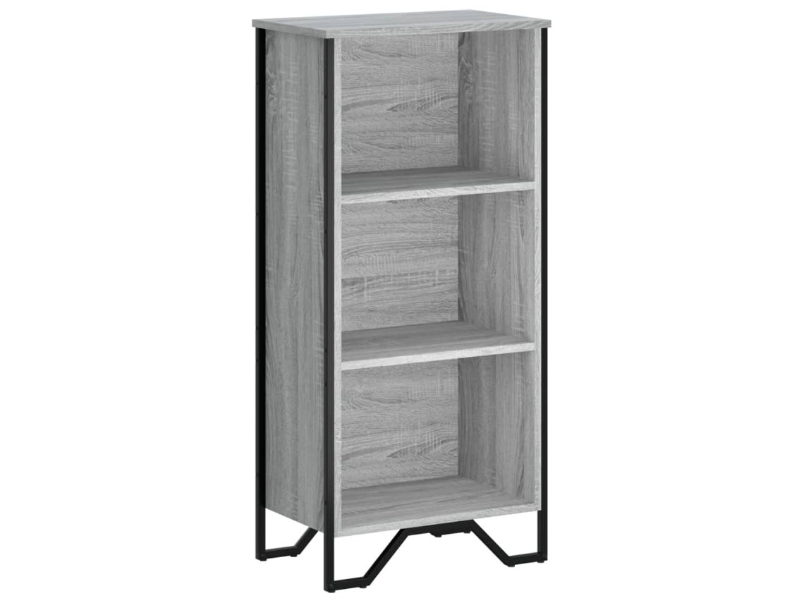 Maison Exclusive - Estantería De Madera De Ingeniería Gris Sonoma 50x31x106 Cm