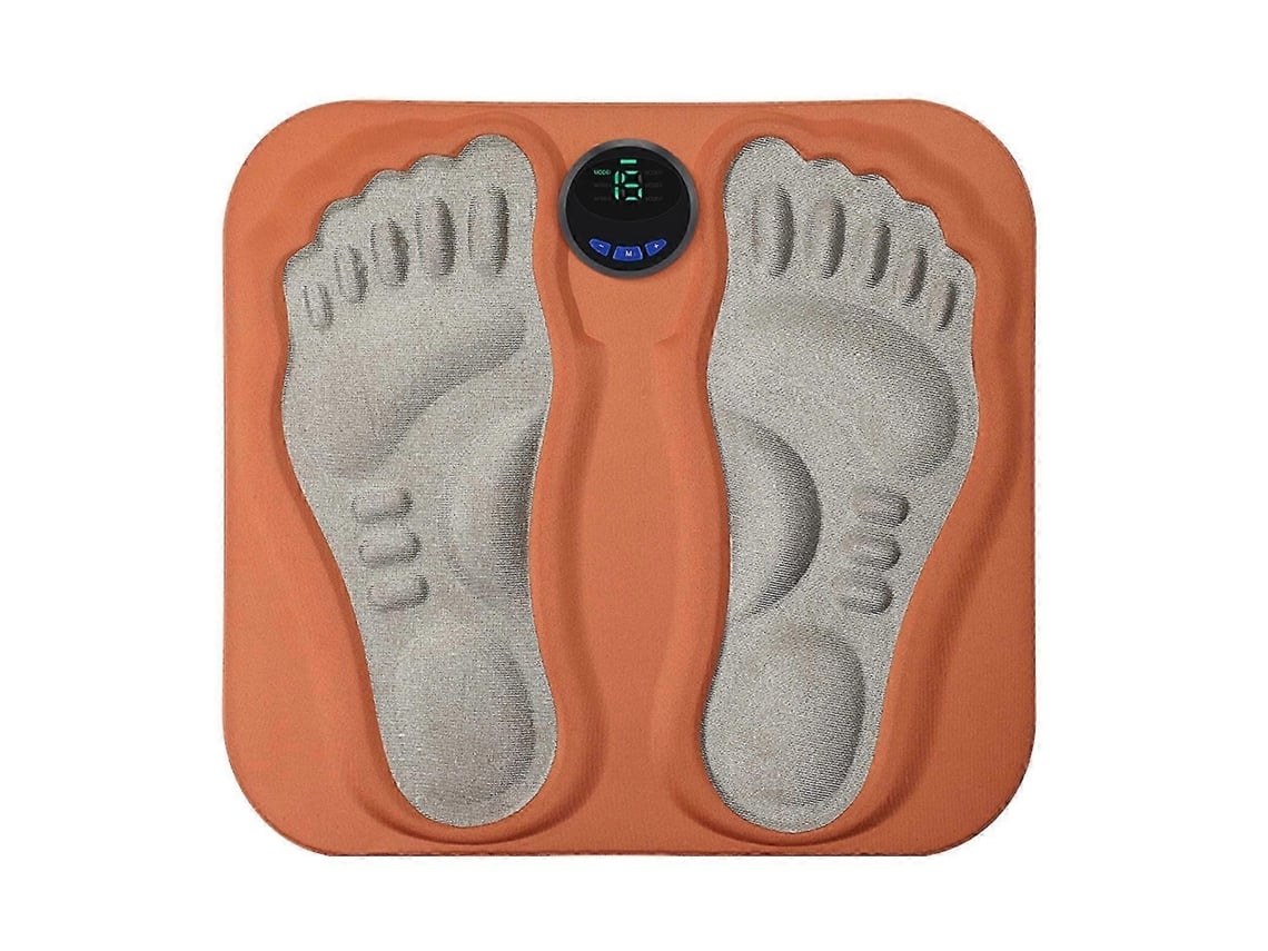 Tapete Massageador De Pés 3d Recarregável Com 6 Modos De Massagem E 15 Níveis De Intensidade Para Uso Doméstico E Em Viagens (edição 0703)