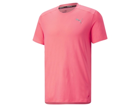 Camiseta de Hombre para Running PUMA Cloudspun Rosa (XL)