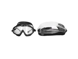 Gafas de natación HD cómodas, antivaho e impermeables para hombre, color negro